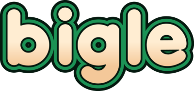 bigle.gr text logo